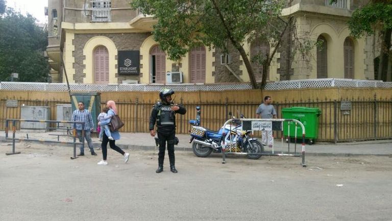مدير أمن القاهرة يتفقد الكنائس