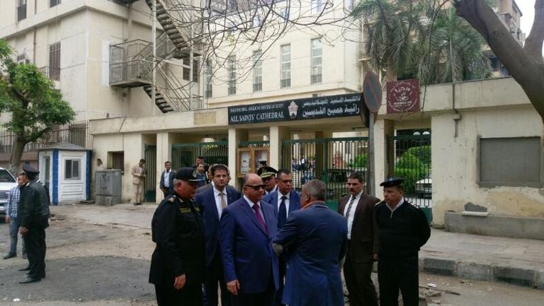 مدير أمن القاهرة يتفقد الكنائس