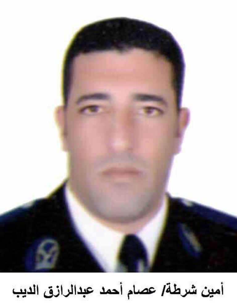 ثلاثة من شهداء الشرطة في تفجير كنيسة المرقسية