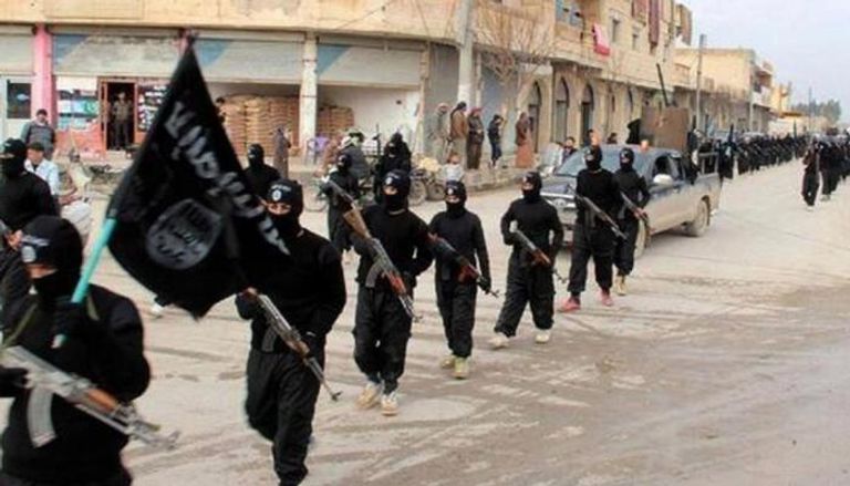 أعضاء بتنظيم داعش الإرهابي