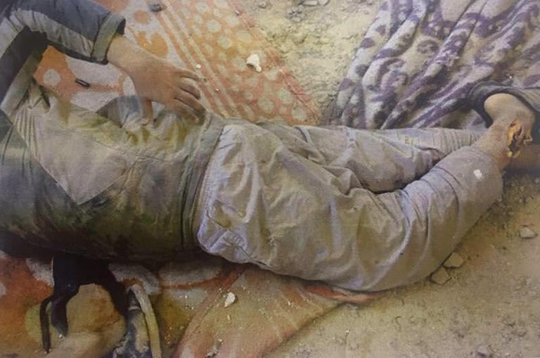 الأسلحة المصادرة مع خلية داعش