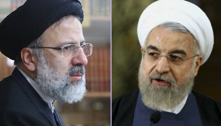 الرئيس حسن روحاني والمرشح إبراهيم رئيسي