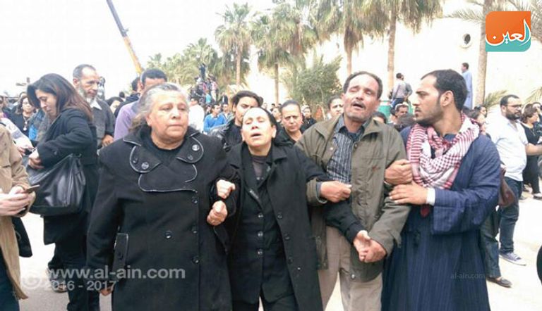 تفجير داخل كنيسة مارجرجس بطنطا 