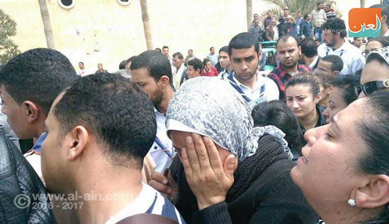 تفجير داخل كنيسة مارجرجس بطنطا 