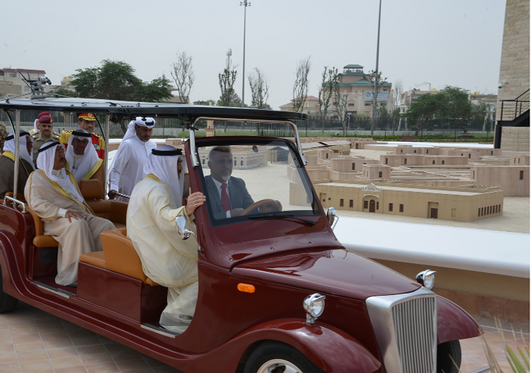 أحد معالم حديقة أم الشهيد 2 بالكويت