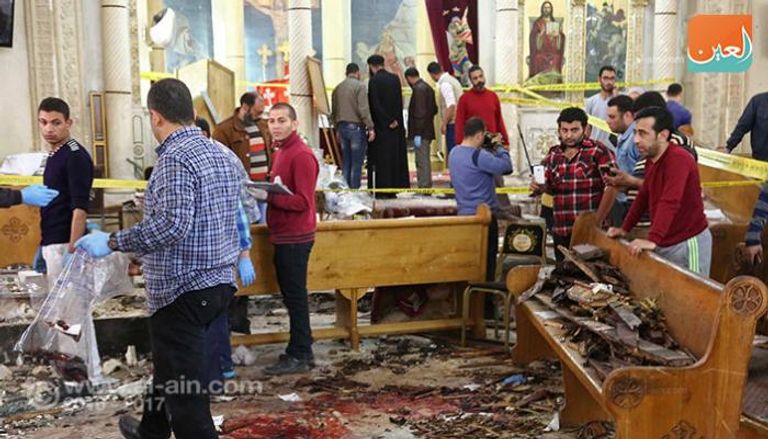 موقع الهجوم على الكنيسة المرقسية بالإسكندرية