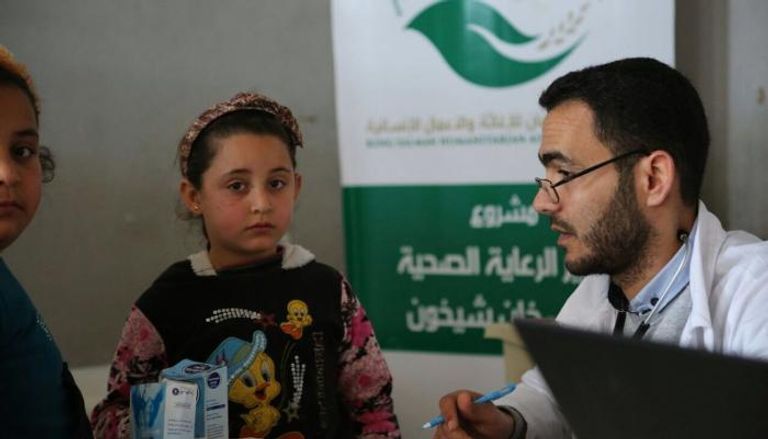 السعودية تدشن مشروع توفير الرعاية الصحية لنازحي خان شيخون