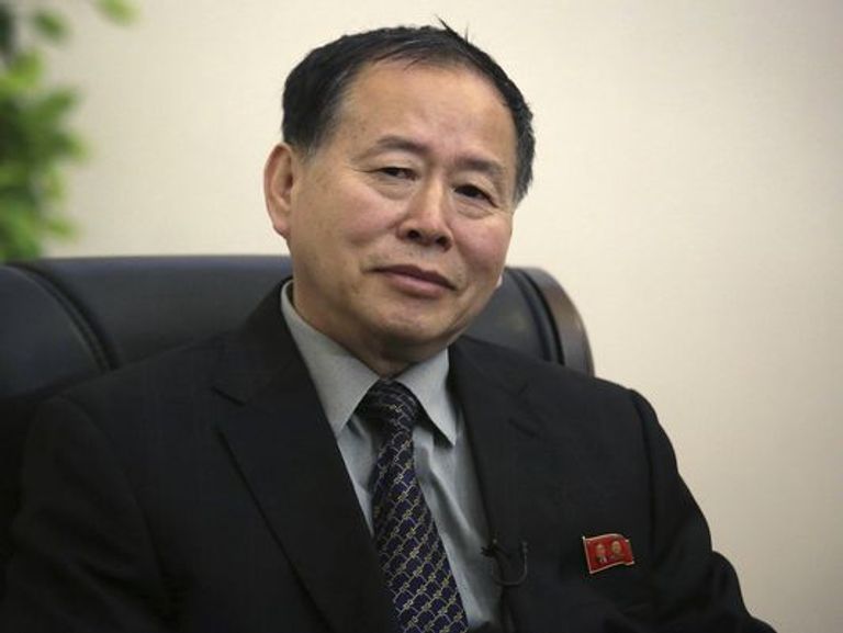 الزعيم الكوري الشمالي كيم جونج أون