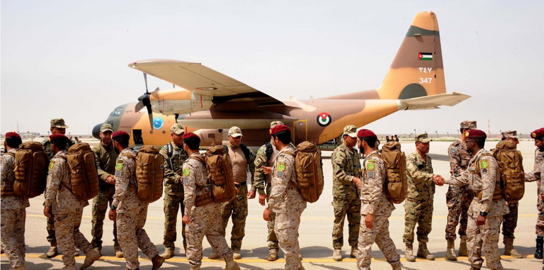 القوات البحرية الأردنية في السعودية