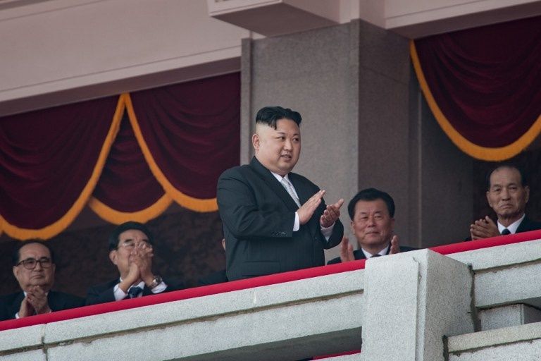 عرض فني في قصر ثقافة الأطفال ببيونج يانج (الفرنسية)