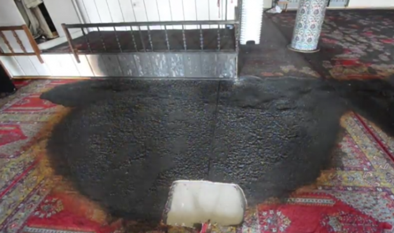 آثار الحادث