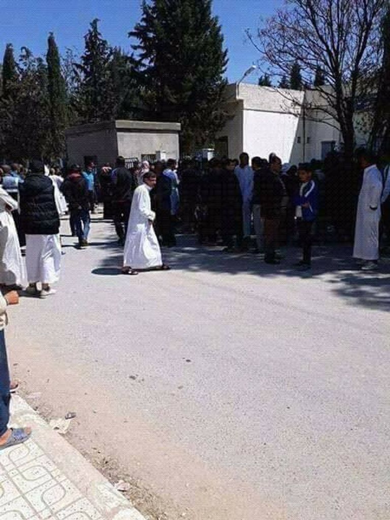 آثار الحادث