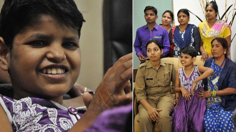 فتاة الأدغال الهندية