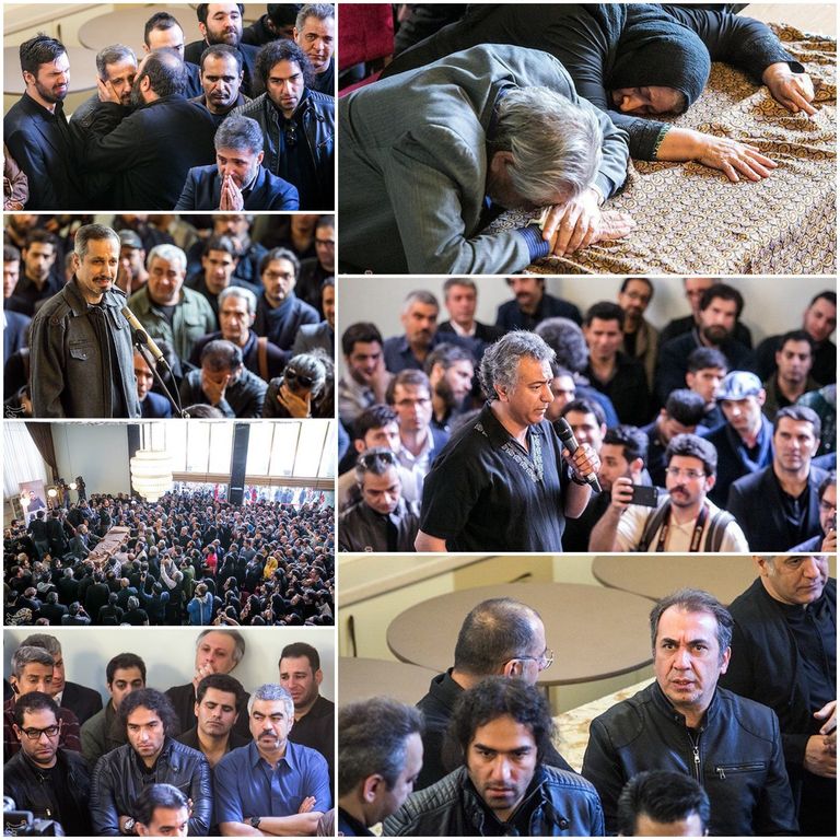 المثل عارف لرستاني الإيراني