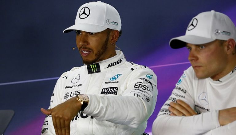 بوتاس وهاميلتون وفيتل