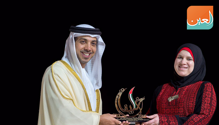 منصور بن زايد يكرم الشيخة لبنى القاسمي