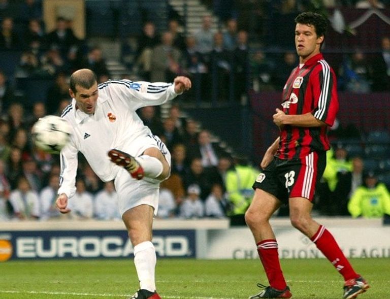 مايكل بالاك وزين الدين زيدان