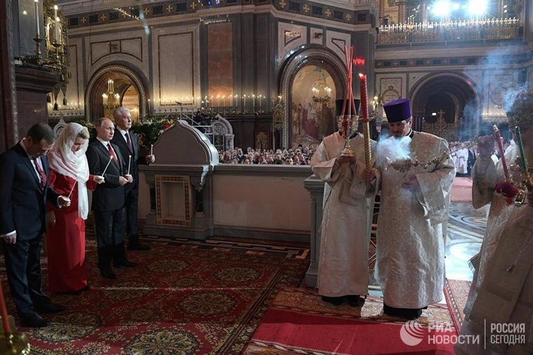 الرئيس دونالد ترامب في احتفالات عيد الفصح