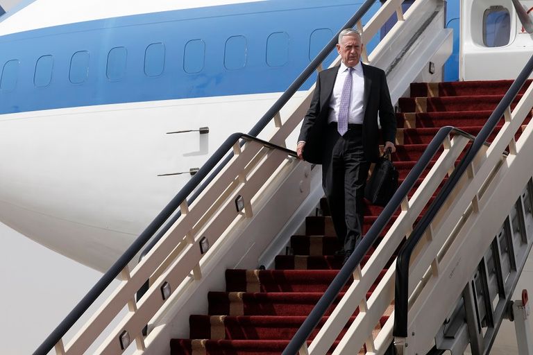 وزير الدفاع الأمريكي في السعودية