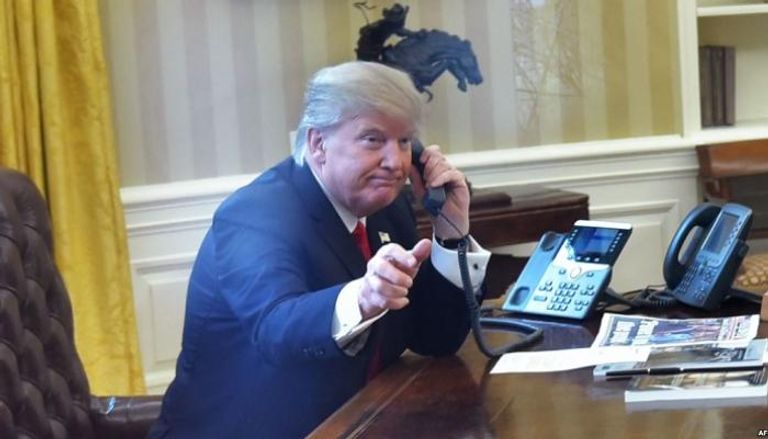 دونالد ترامب تحدث هاتفيا مع أردوغان