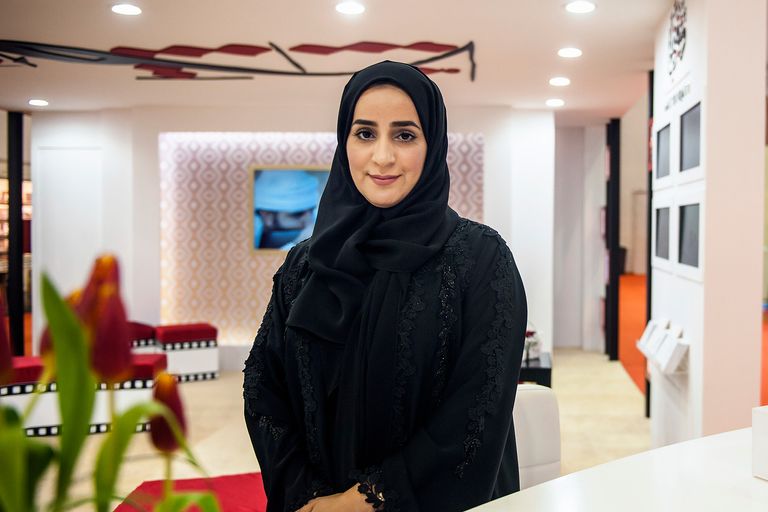 من جناح مركز حمدان بن محمد لإحياء التراث