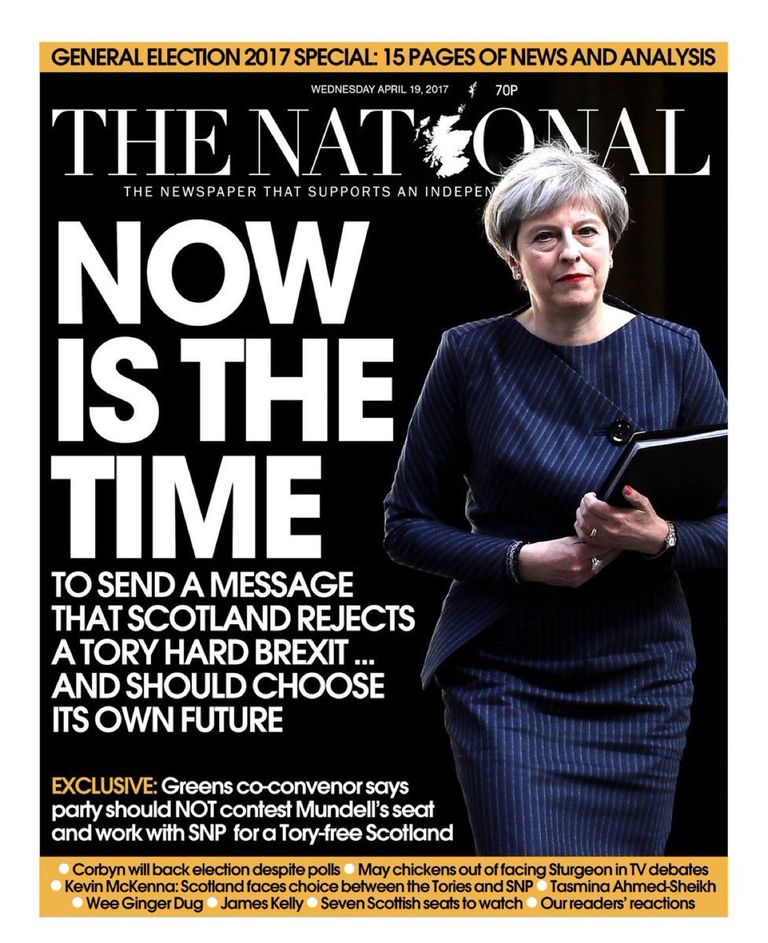 دعوة ماي لانتخابات مبكرة تصدرت عناوين صحف بريطانيا