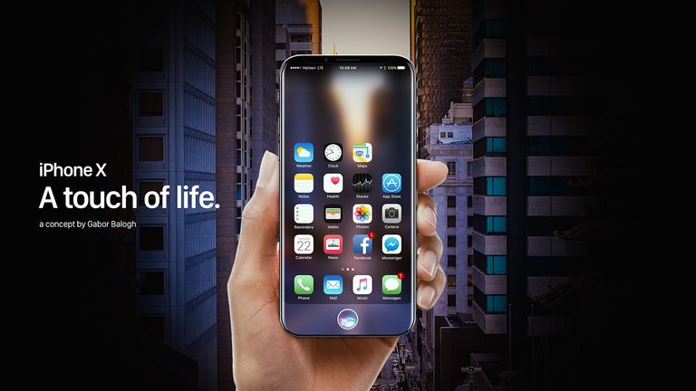 مصمم جرافيك يتصور شكل آيفون 8 بناء على تسريبات