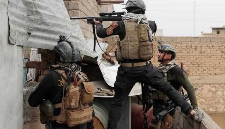 القوات الخاصة العراقية في الموصل (رويترز)