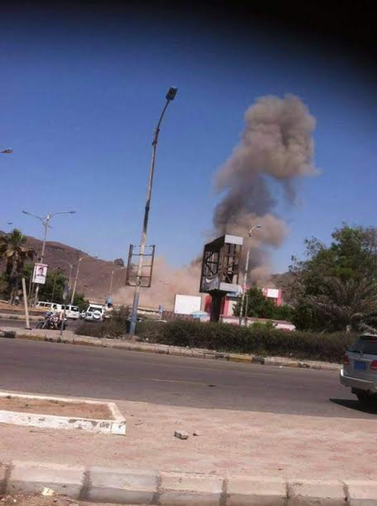 موقع الانفجار (وسائل إعلام يمنية محلية)