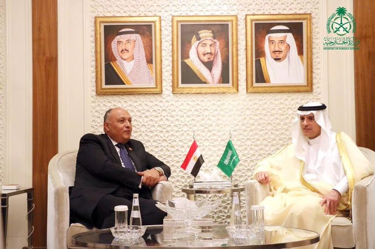 الجبير وشكري