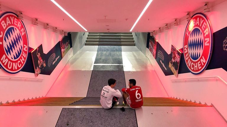 بويان يحتفل بالهدف الأول لماينز