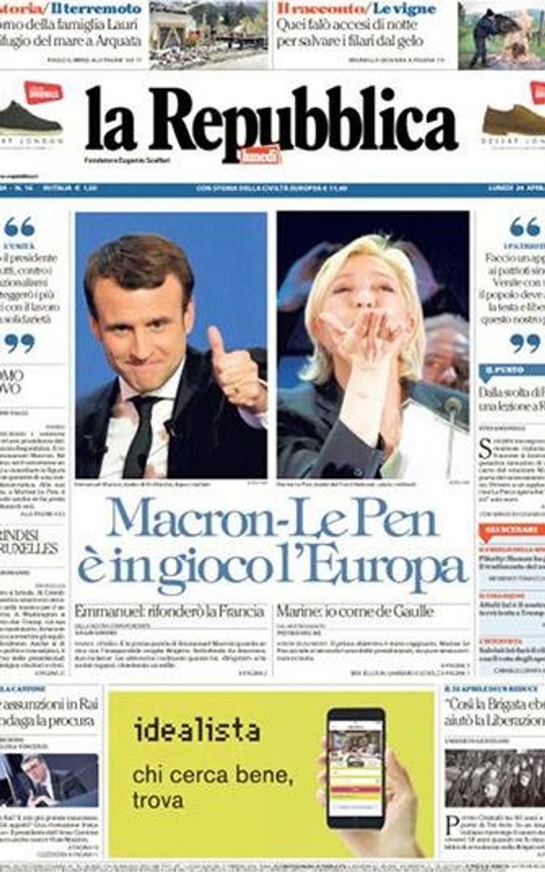 عناوين الصحف العالمية