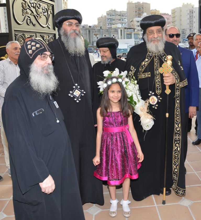 أمير الكويت والبابا تواضروس