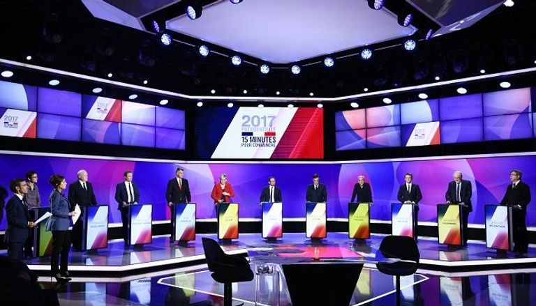 المرشحون الـ11 في الجولة الأولى من الانتخابات الفرنسية