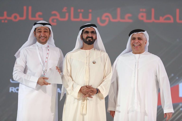 الشيخ محمد بن راشد في الدورة العشرين لبرنامج دبي للأداء الحكومي المتميز