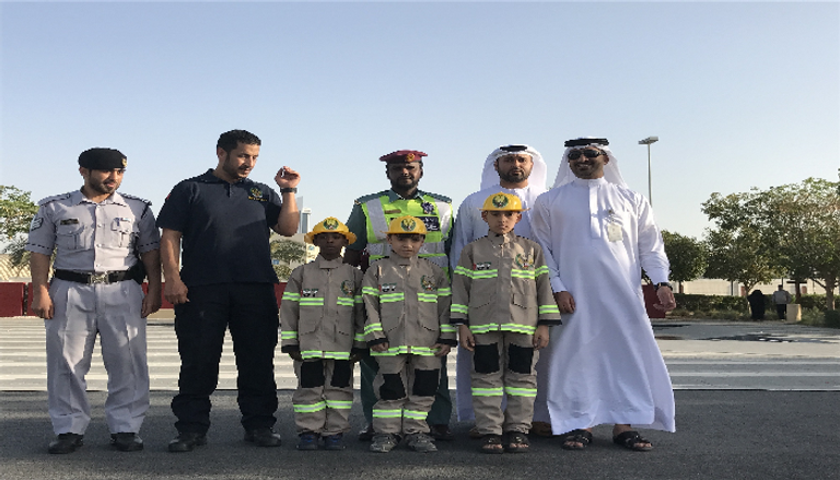 صورة من ورشة الإطفائي الصغير