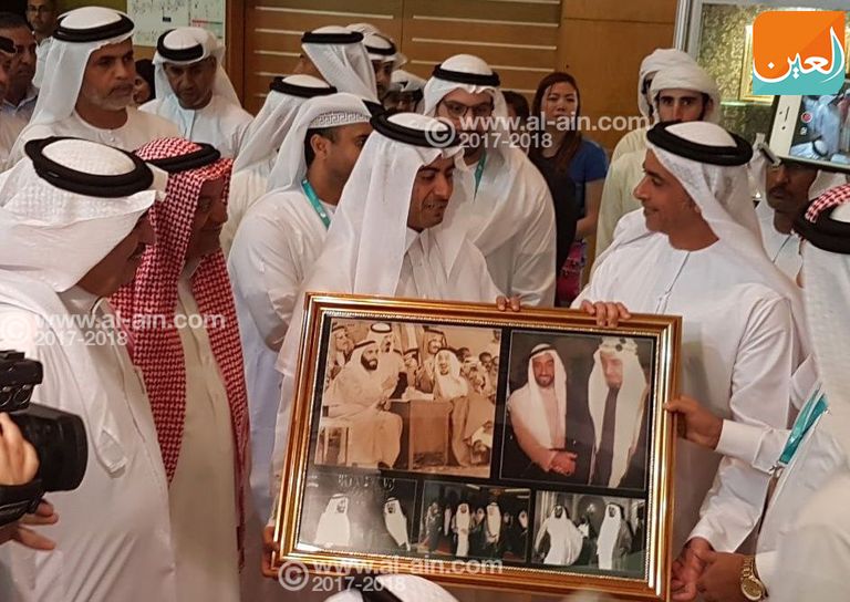 سيف بن زايد يفتتح الدورة 27 لمعرض أبوظبي الدولي للكتاب
