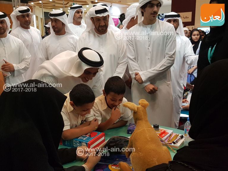 سيف بن زايد يفتتح الدورة 27 لمعرض أبوظبي الدولي للكتاب