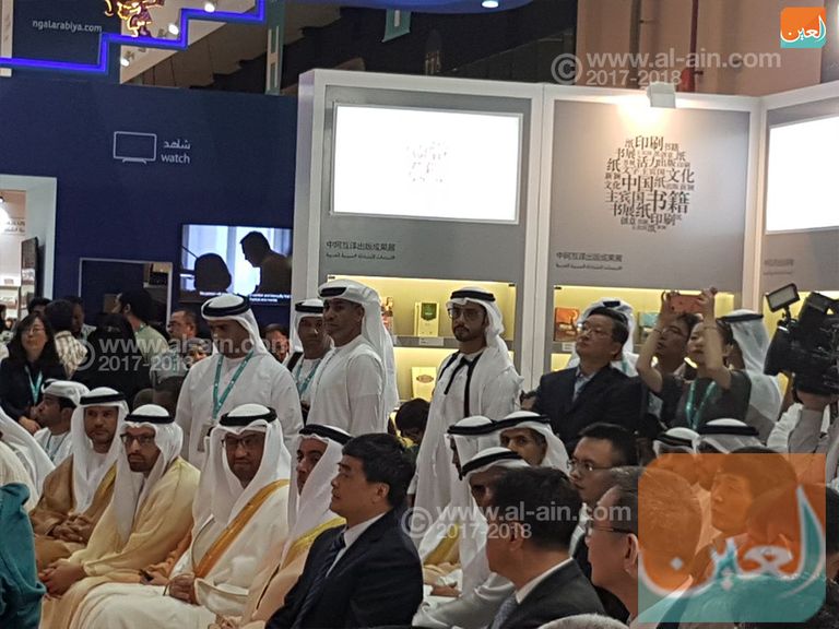 سيف بن زايد يفتتح الدورة 27 لمعرض أبوظبي الدولي للكتاب