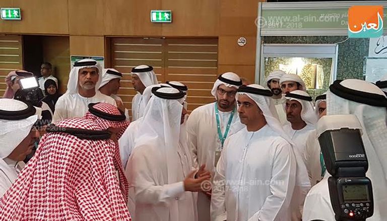 سيف بن زايد يفتتح الدورة 27 لمعرض أبوظبي الدولي للكتاب