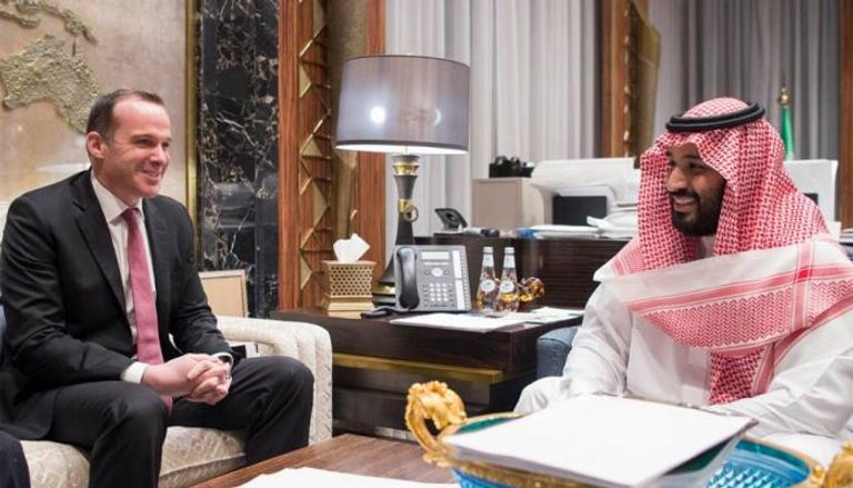 لقاء الأمير محمد بن سلمان مع المبعوث الأمريكي