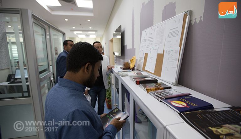 الوفد الإعلامي الإماراتي خلال زيارة مرصد الأزهر