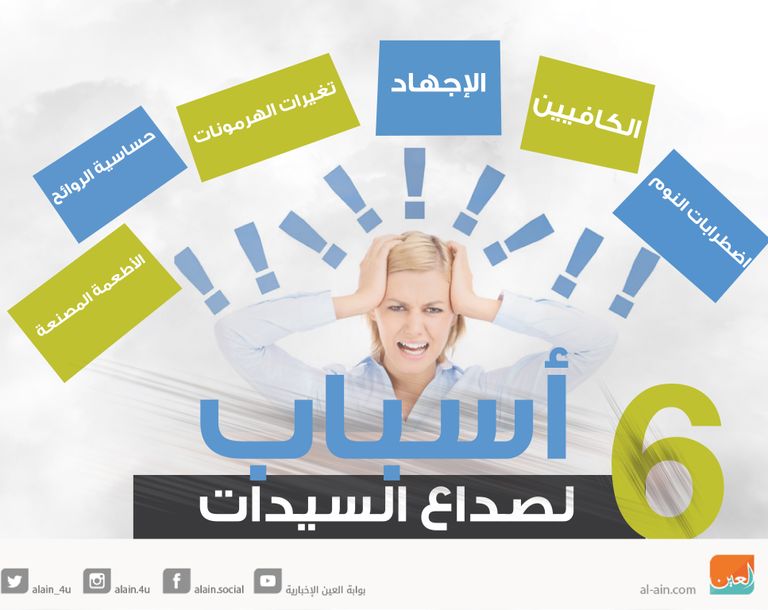 6 أسباب وراء الإصابة بالصداع اليومي