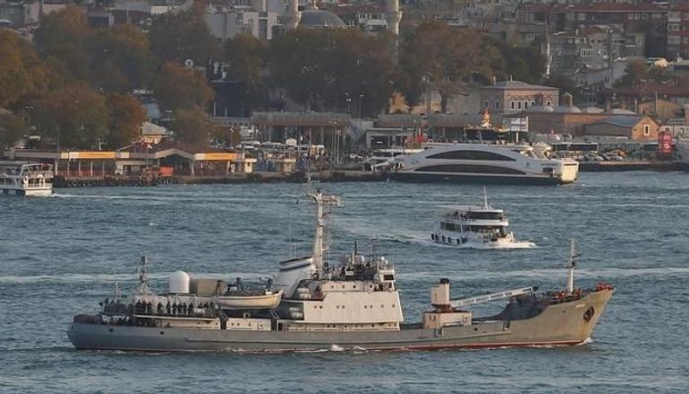 السفينة ليمان تبحر قرب السواحل التركية (أرشيف رويترز)