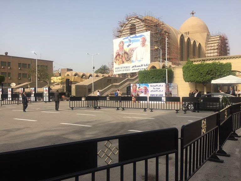 البابا تواضروس والبابا فرنسيس