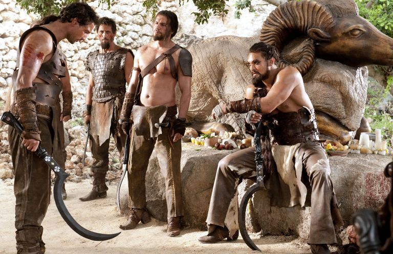 مشهد من مسلسل صراع العروش