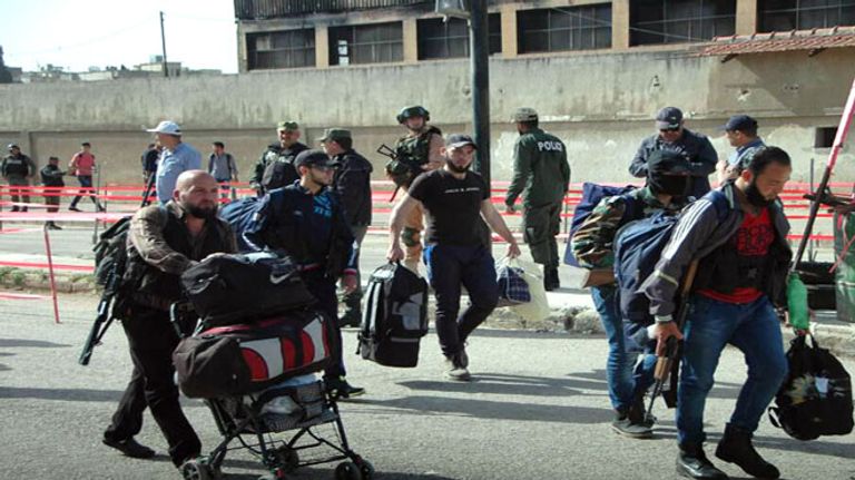 حي الوعر آخر الأماكن التي كانت تحت سيطرة المعارضة المسلحة