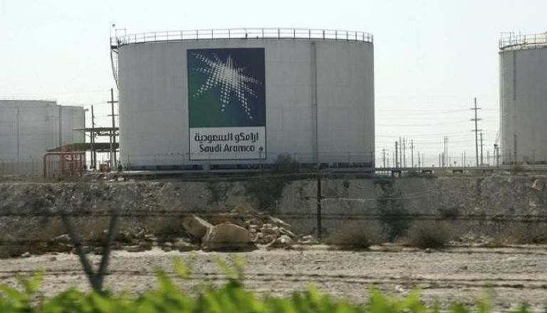 مستودعات تخزين الوقود بمقر أرامكو في الدمام- رويترز