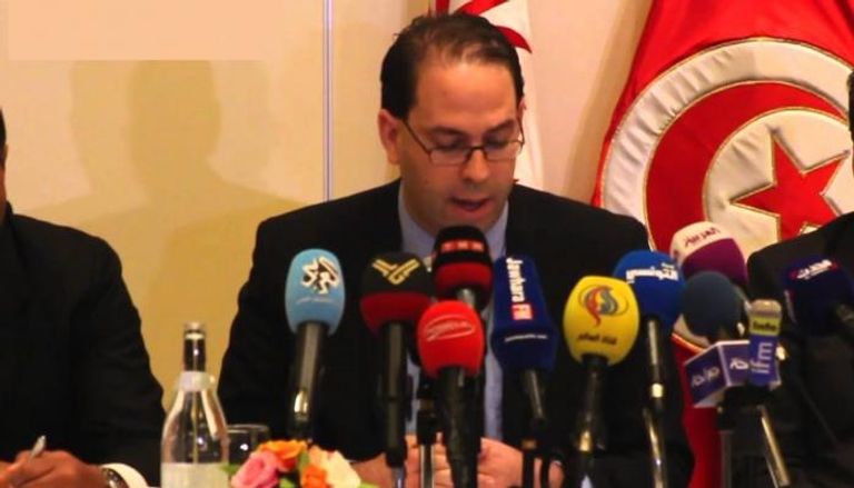 رئيس وزراء تونس يوسف الشاهد - أرشيفية