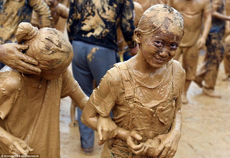 التلطخ بالوحل 